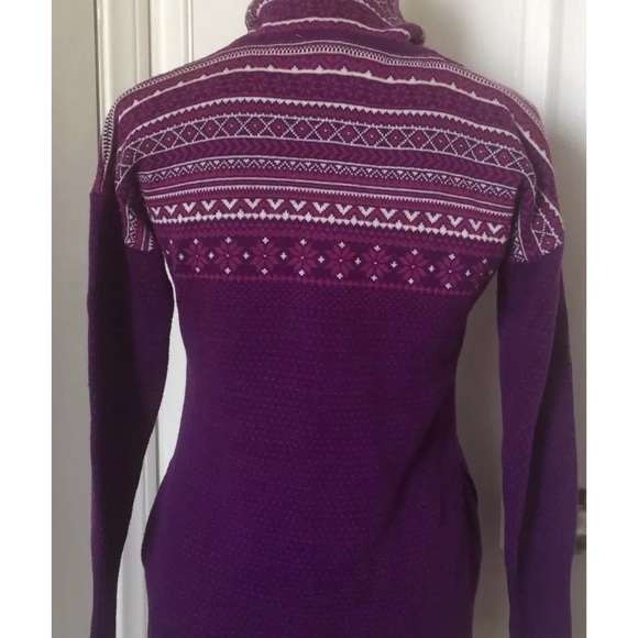 Avalanche Sweater Cowl Neck Purple Size Small - Picture 3 of 8